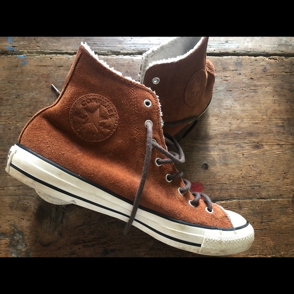 Converse Chuck Taylor leather - fleece lined - Picture 2 of 5